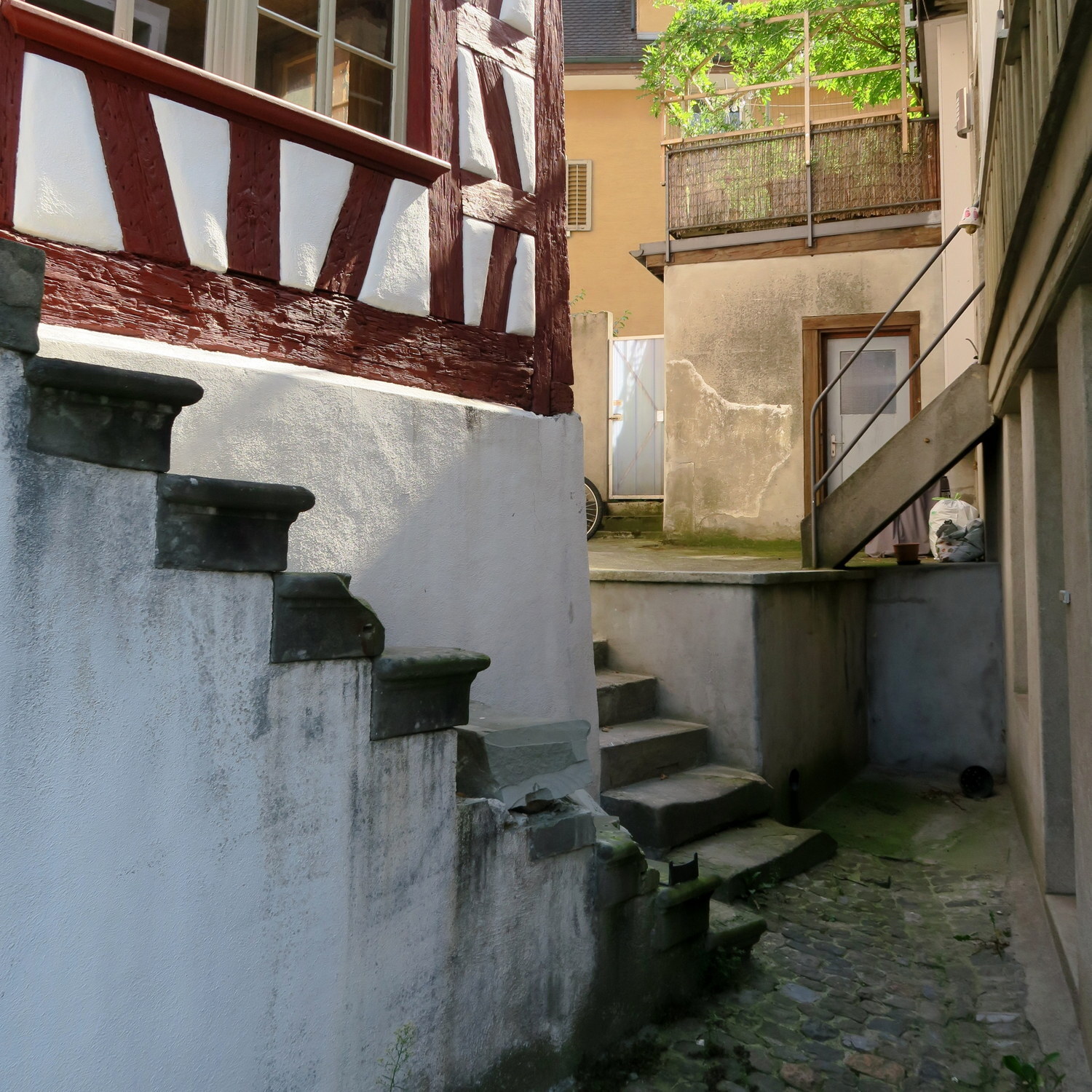 Blick in einen Weinfelder Hinterhof. (Bild: zvg)