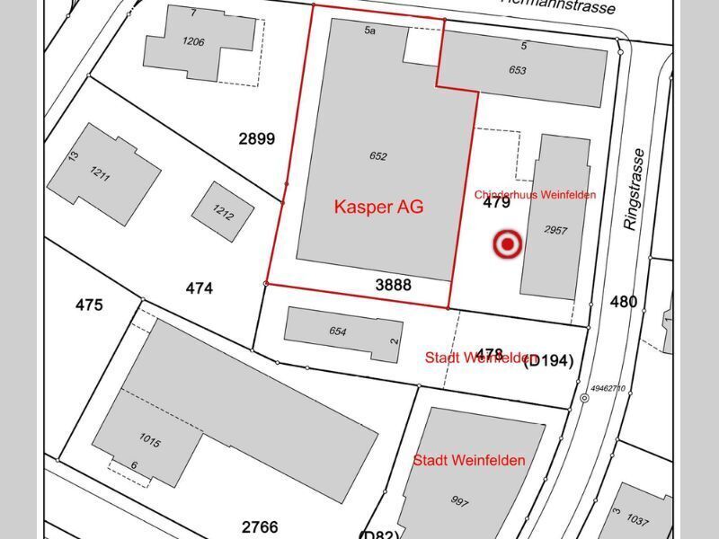 Im November wird über zwei Landgeschäfte abgestimmt: Ausschnitt aus der Botschaft. (Bild: Stadt Weinfelden)